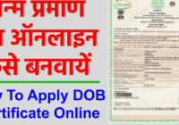 uttar pradesh birth certificate online apply in hindi