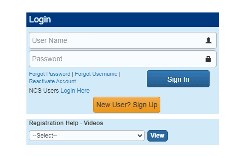 ncs employer login page
