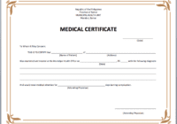 Medical Fitness Certificate Form Format Pdf 2022