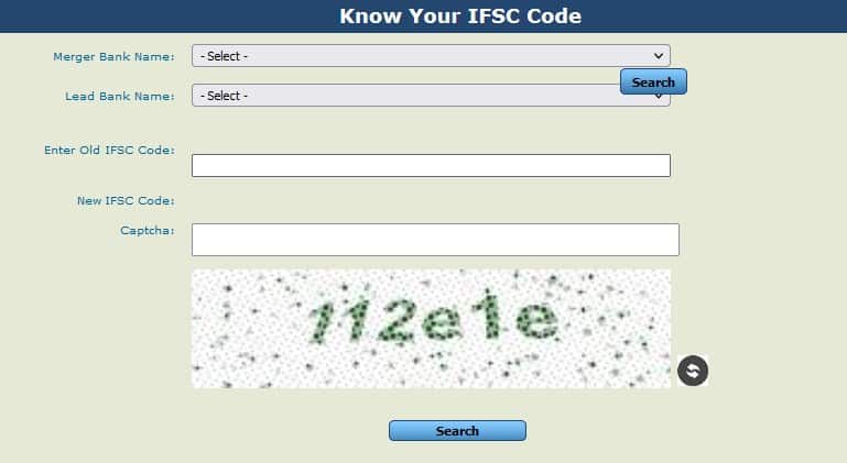 know ifsc code