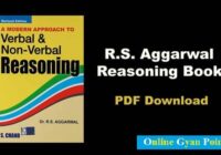 RS aggarwal reasoning book
