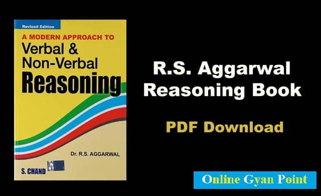 RS aggarwal reasoning book