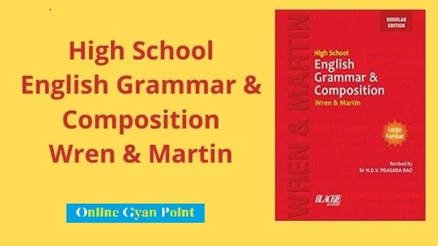 wren and martin english book