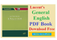 Lucent General english book pdf