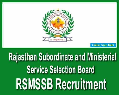 Rsmssb recruitment