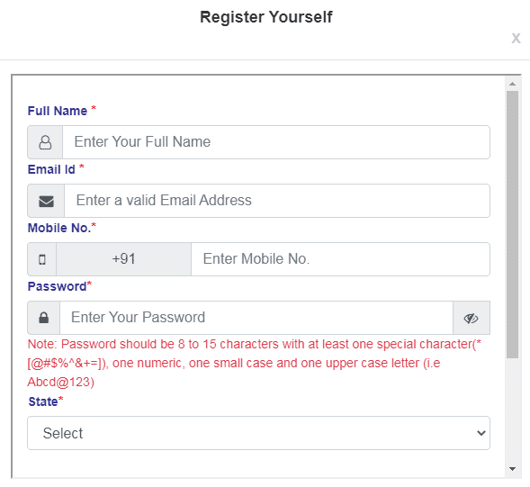 rtps bihar registration form