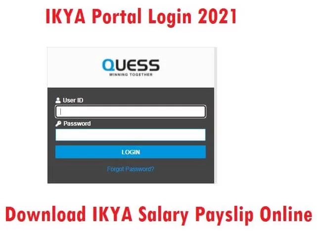 IKYA Portal Login Online 2021