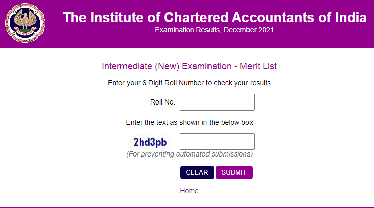 icai intermediate exam merit list 2021