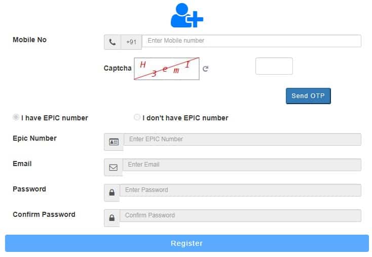 nvsp portal registration form
