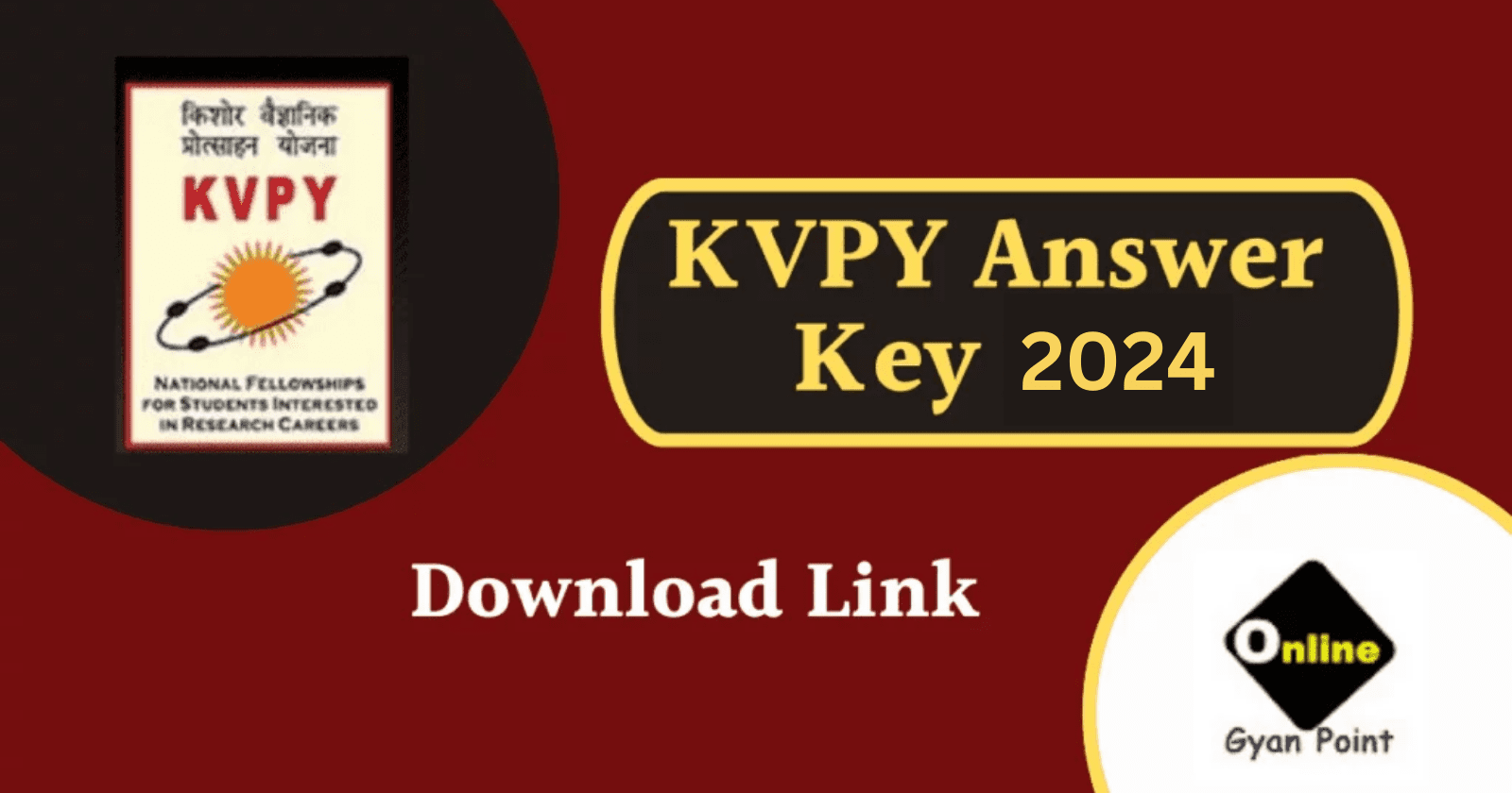 KVPY Answer Key 2024