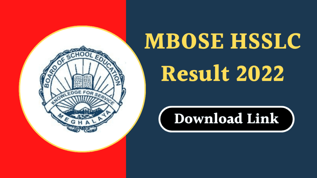 MBOSE HSSLC Result 2022