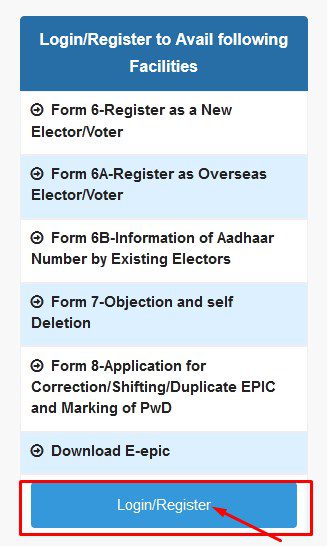aadhaar link with voter id card