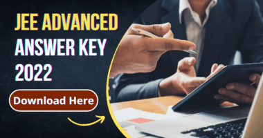JEE Advanced Answer Key 2022