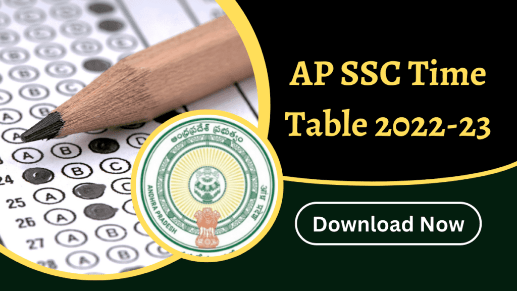 AP SSC Time Table 2022-23