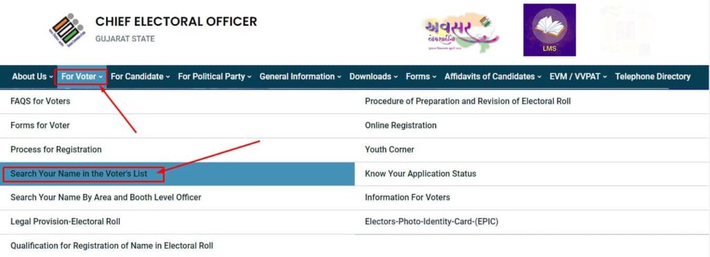 Gujarat Voter List Search Your name in voter list